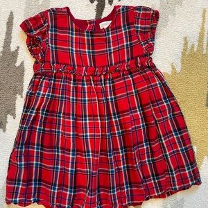 Plaid Christmas dress